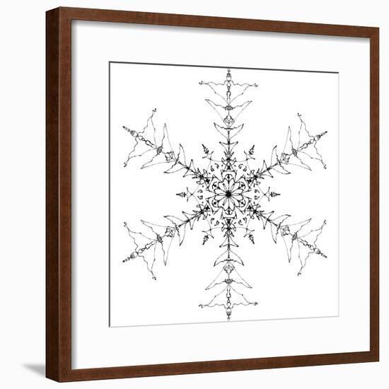 Snowflake 10-RUNA-Framed Giclee Print