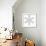 Snowflake 5-RUNA-Framed Giclee Print displayed on a wall