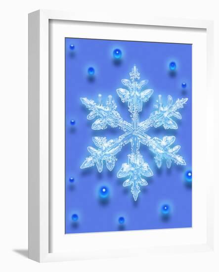 Snowflake-Mehau Kulyk-Framed Photographic Print