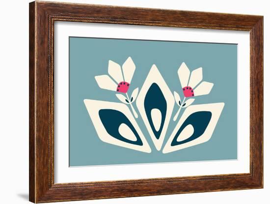 Snowflake-null-Framed Giclee Print