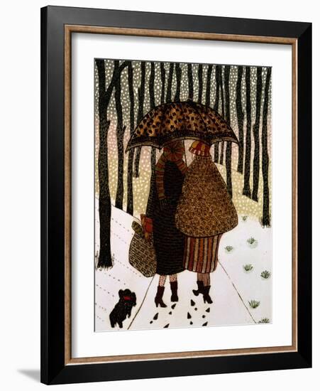 Snowflakes-Gillian Lawson-Framed Giclee Print