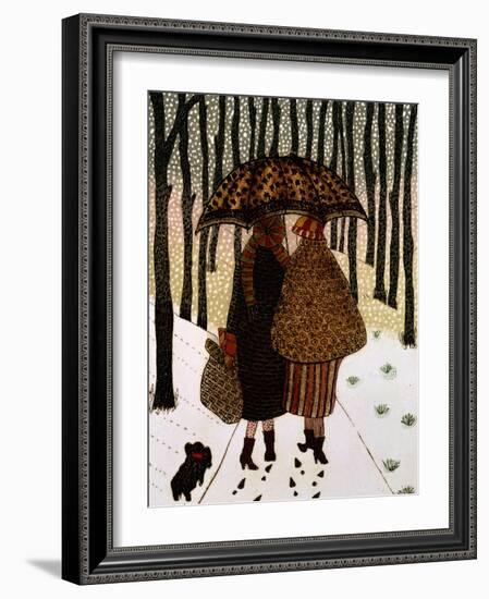 Snowflakes-Gillian Lawson-Framed Giclee Print