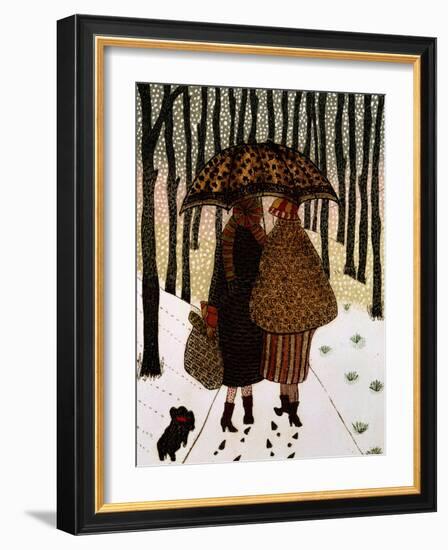 Snowflakes-Gillian Lawson-Framed Giclee Print