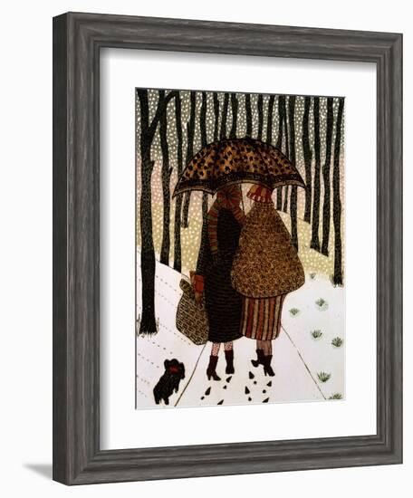 Snowflakes-Gillian Lawson-Framed Giclee Print