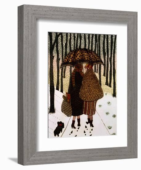 Snowflakes-Gillian Lawson-Framed Giclee Print