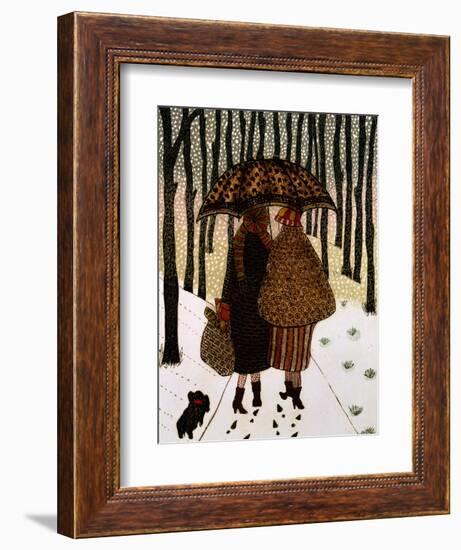 Snowflakes-Gillian Lawson-Framed Giclee Print