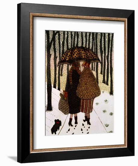 Snowflakes-Gillian Lawson-Framed Giclee Print