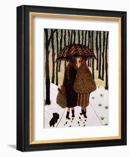 Snowflakes-Gillian Lawson-Framed Giclee Print