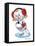 Snowgirl Figure Skater-Olga And Alexey Drozdov-Framed Premier Image Canvas