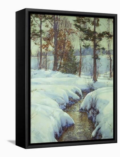 Snowladen Brook, Walter Launt Palmer (1854-1932)-Walter Launt Palmer-Framed Premier Image Canvas