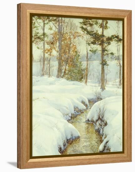 Snowladen Brook-Walter Launt Palmer-Framed Premier Image Canvas