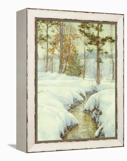 Snowladen Brook-Walter Launt Palmer-Framed Premier Image Canvas