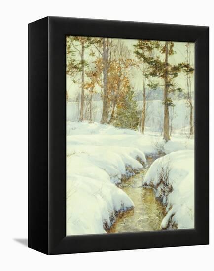 Snowladen Brook-Walter Launt Palmer-Framed Premier Image Canvas