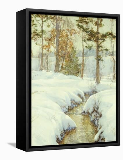 Snowladen Brook-Walter Launt Palmer-Framed Premier Image Canvas