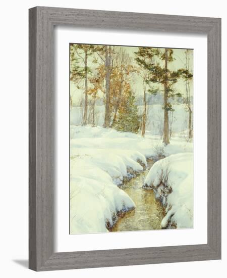Snowladen Brook-Walter Launt Palmer-Framed Giclee Print