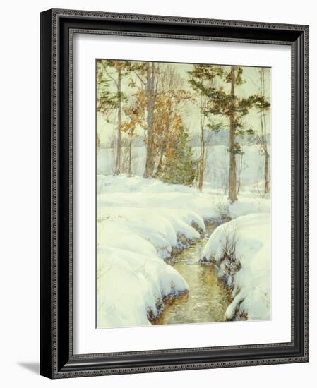 Snowladen Brook-Walter Launt Palmer-Framed Giclee Print