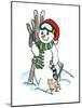 Snowman 1-Abraal-Mounted Giclee Print