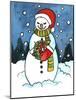 Snowman 4-Abraal-Mounted Giclee Print