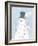 Snowman-A-Glow-Clara Wells-Framed Giclee Print