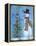 Snowman and Christmas Tree-Marilyn Dunlap-Framed Stretched Canvas