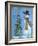 Snowman and Christmas Tree-Marilyn Dunlap-Framed Art Print