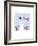 Snowman and Friends - Wink Designs Contemporary Print-Michelle Lancaster-Framed Art Print