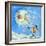 Snowman and Snowball-David Cooke-Framed Giclee Print