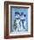 Snowman Couple-Marilyn Dunlap-Framed Art Print