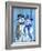 Snowman Couple-Marilyn Dunlap-Framed Art Print