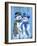 Snowman Couple-Marilyn Dunlap-Framed Art Print