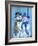 Snowman Couple-Marilyn Dunlap-Framed Art Print