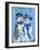 Snowman Couple-Marilyn Dunlap-Framed Art Print