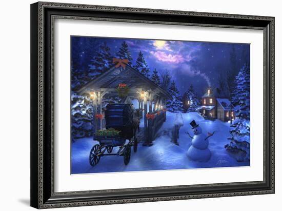 Snowman Crossing-Joel Christopher Payne-Framed Giclee Print