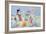 Snowman Family, 1995-David Cooke-Framed Giclee Print