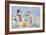 Snowman Family, 1995-David Cooke-Framed Giclee Print