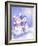 Snowman Family-MAKIKO-Framed Giclee Print