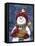 Snowman Feeding Birds-William Vanderdasson-Framed Premier Image Canvas