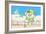 Snowman Fence-Valarie Wade-Framed Giclee Print