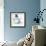 Snowman In Sunset-Lisa Katharina-Framed Giclee Print displayed on a wall