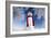 Snowman in Winter Snow-null-Framed Photographic Print