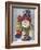 Snowman with Presents-William Vanderdasson-Framed Giclee Print