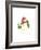 Snowman-Beverly Johnston-Framed Giclee Print