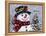 Snowman-William Vanderdasson-Framed Premier Image Canvas