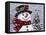 Snowman-William Vanderdasson-Framed Premier Image Canvas