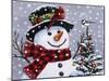 Snowman-William Vanderdasson-Mounted Giclee Print