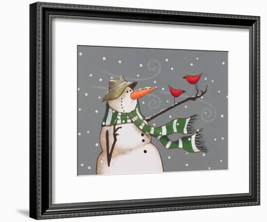 Snowman-Margaret Wilson-Framed Giclee Print