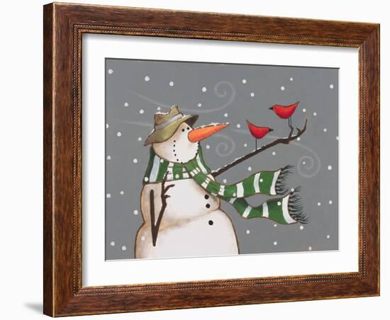 Snowman-Margaret Wilson-Framed Giclee Print