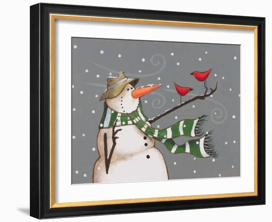 Snowman-Margaret Wilson-Framed Giclee Print