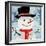 Snowman-Kim Allen-Framed Art Print