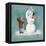 Snowman-Dianne Dengel-Framed Premier Image Canvas